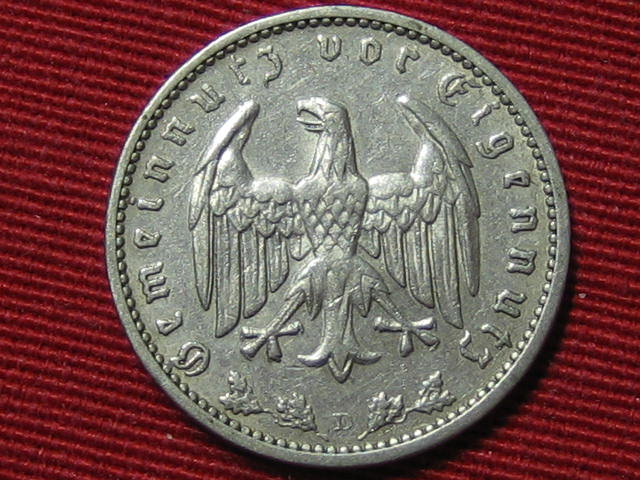  III.Reich 1 RM 1936 D   