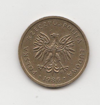  2 Zloty Polen 1986 (I229)   