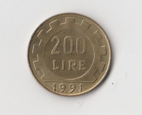  200 lire Italien 1991 (I236)   