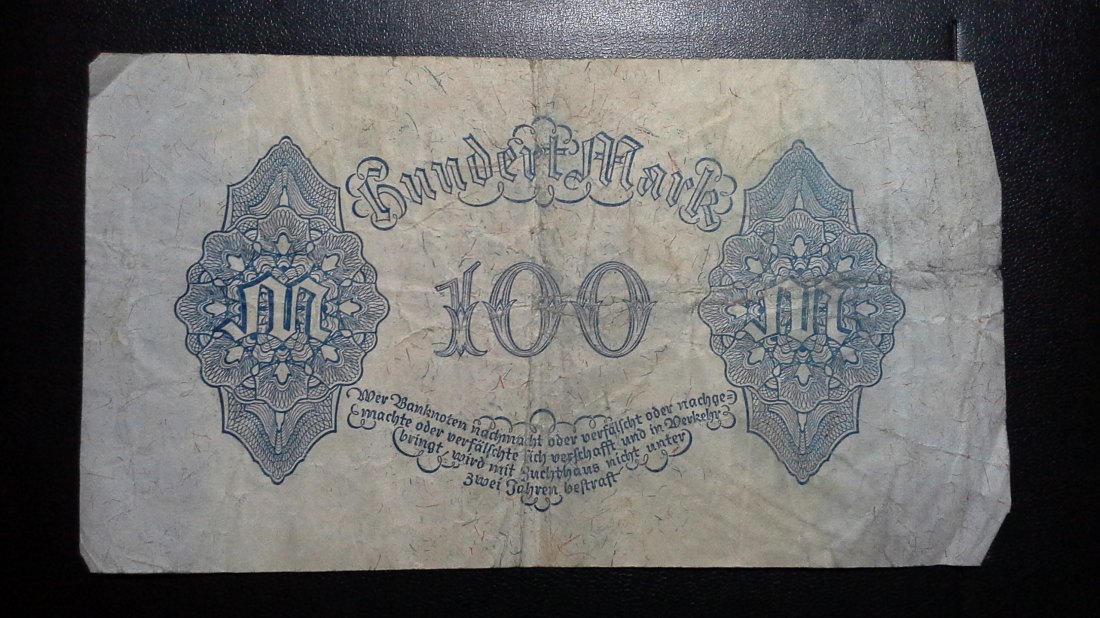  100 Mark  Deutsches Reich (4.8.1922) (g1007)   