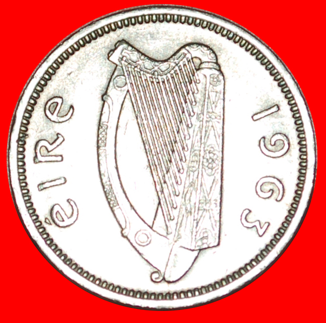  √ HASE: IRLAND ★ 3 PENCE 1963!   