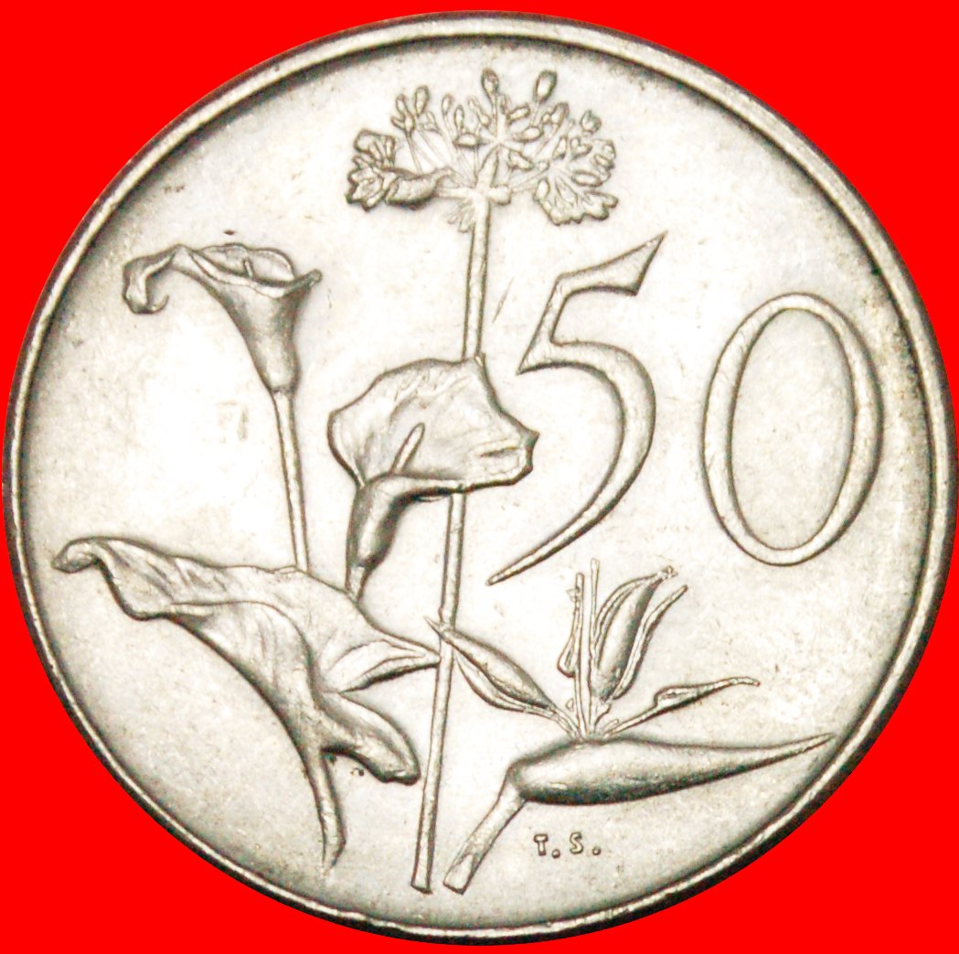  ★PRESIDENT: SOUTH AFRICA ★ 50 CENTS 1976! LOW START ★ NO RESERVE!   