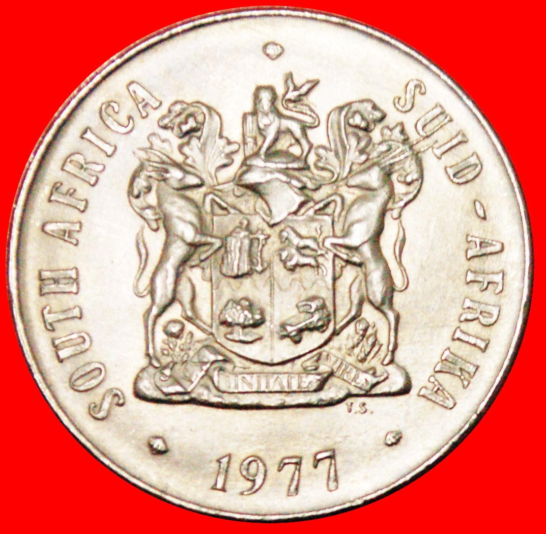  ★FLOWERS: SOUTH AFRICA ★ 50 CENTS 1977 UNC! LOW START ★ NO RESERVE!   