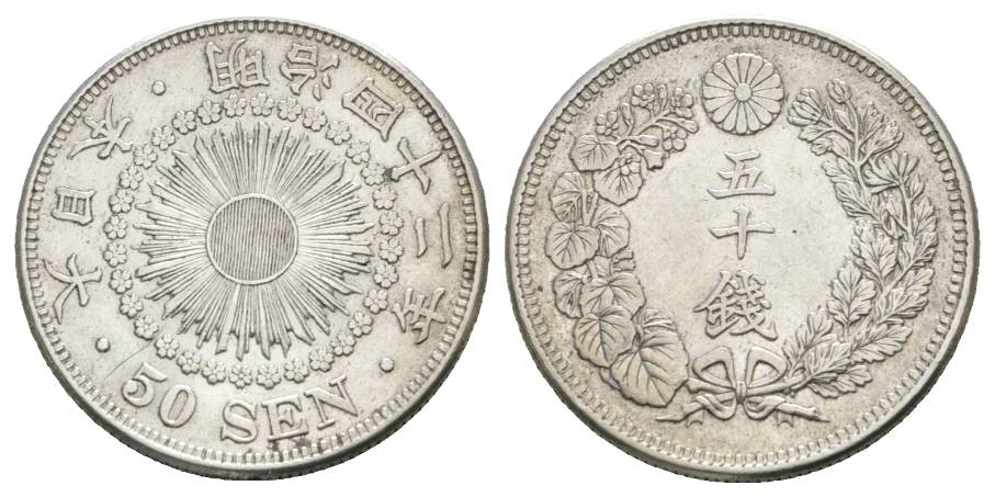  China, Kleinmünze, Ø= 27,4 mm, 10,13g   