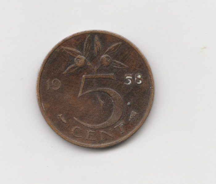  5 cent Niederlanden 1958 (I241)   