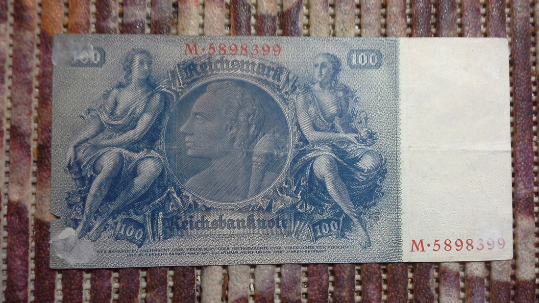  100 Reichsmark  Deutsches Reich (24.6.1935) (g1055)   