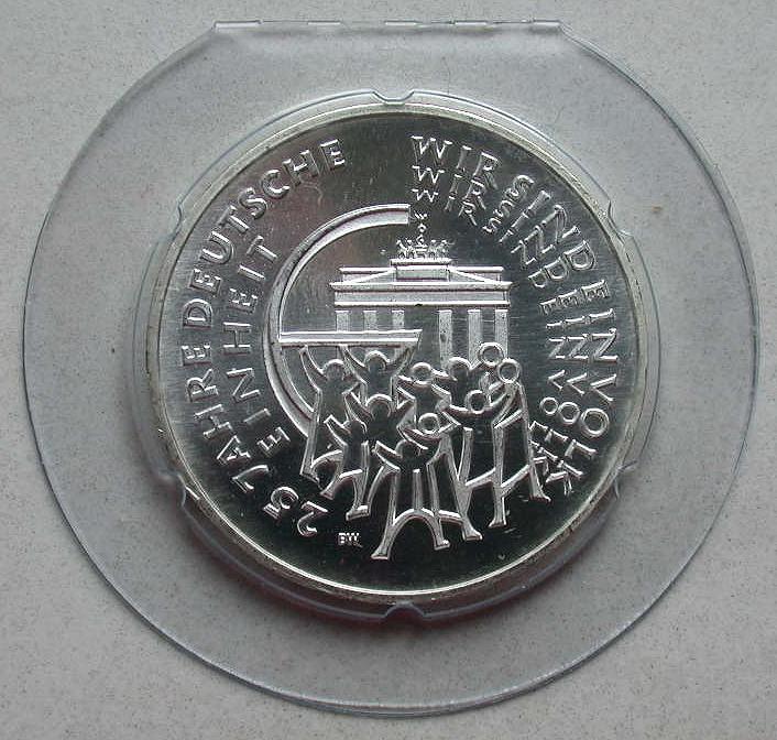 25 Euro Münze 25 Jahre Deutsche Einheit 2015 G Sondermünze bf stgl