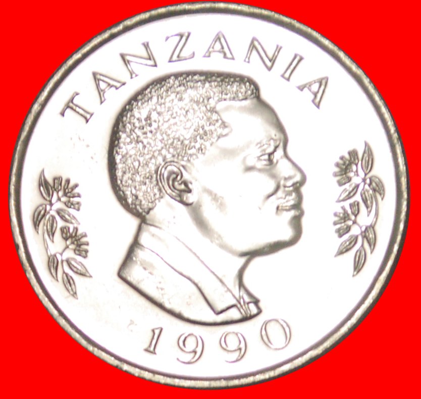  √ CANADA* TANZANIA ★ 1 SHILINGI 1990 MINT LUSTER! LOW START ★ NO RESERVE!   