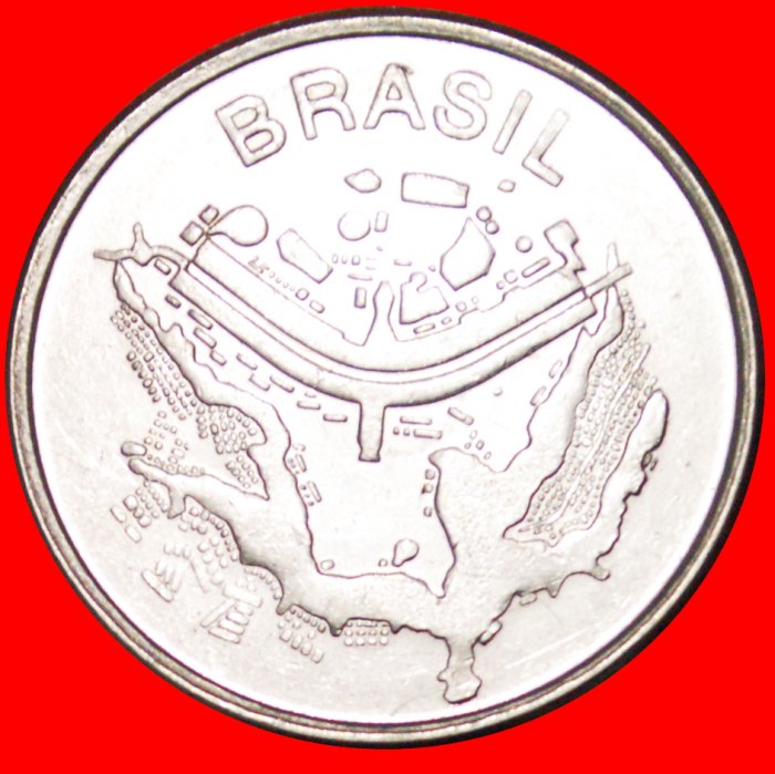  √ KARTE* BRASILIEN★ 50 CRUZEIROS 1983!   