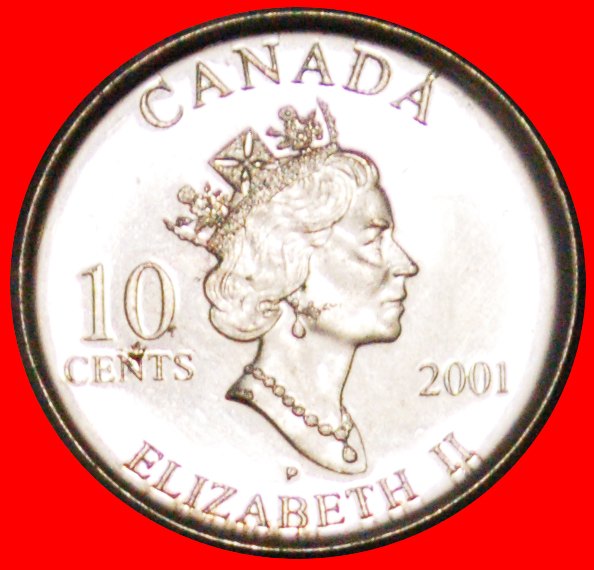  √ YEAR OF VOLUNTEERS* CANADA 10 CENTS 2001! LOW START ★ NO RESERVE!   