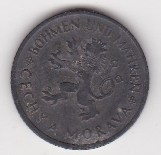  Böhmen und Mähren, 1 Krone 1942   