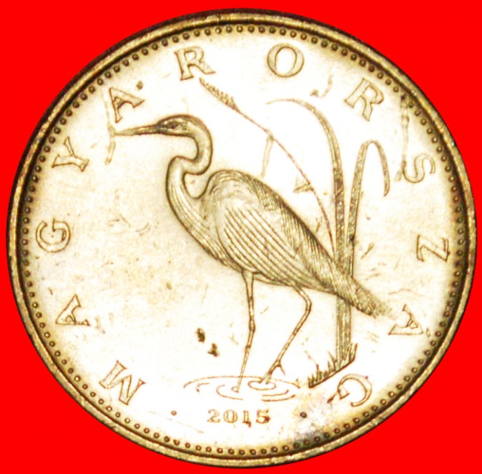  √ BIRD: HUNGARY ★ 5 FORINT 2015 MINT LUSTER! LOW START ★ NO RESERVE!   