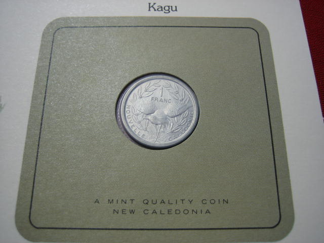  Bird Coins of the World Kagu   
