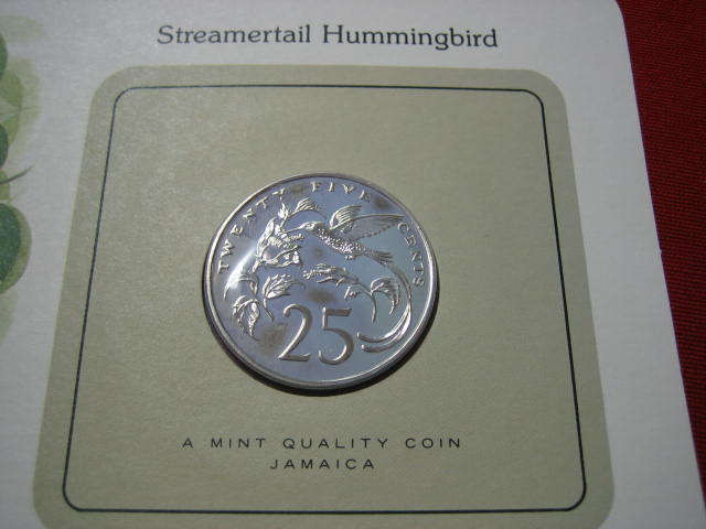  Bird Coins of the World Jamaika Kolibri   