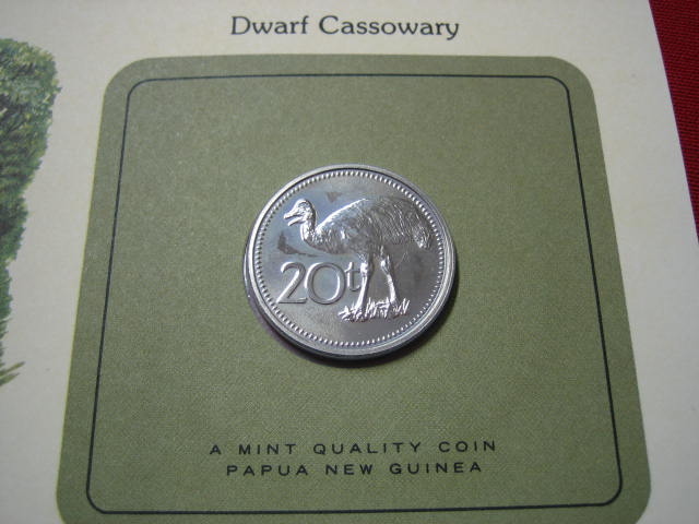  Bird Coins of the World Kasuar   