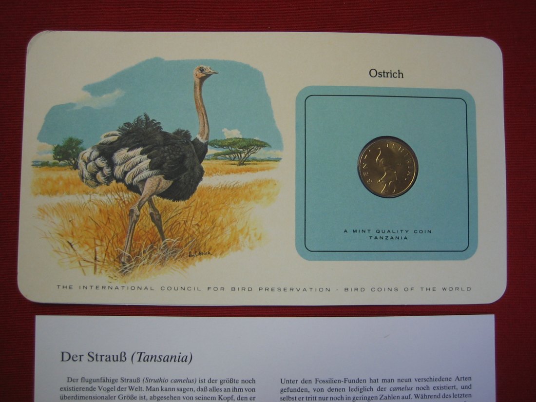  Bird Coins of the World Strauss   