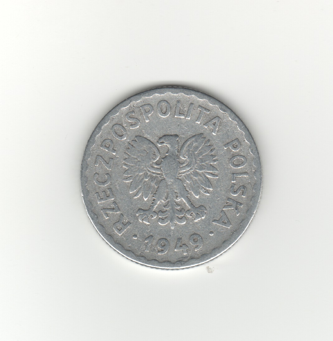  Polen 1 Zloty 1949   
