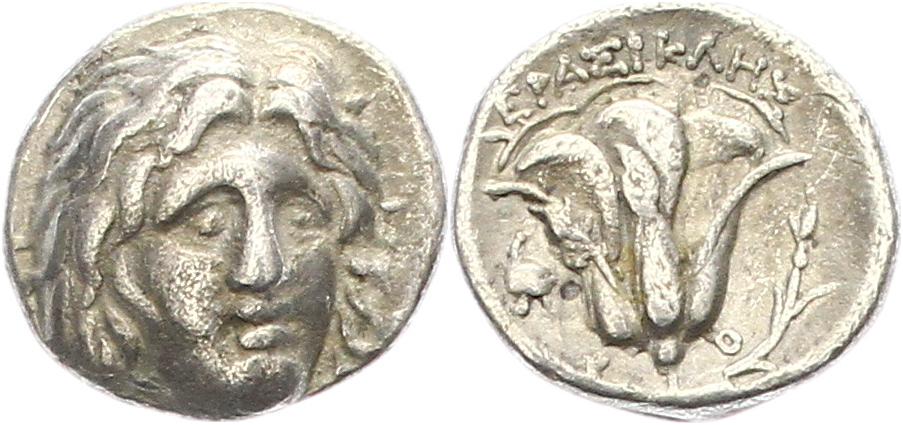  0179 Griechen Rhodos Caria  Didrachme 3./4. Jrh. v. Chr.   