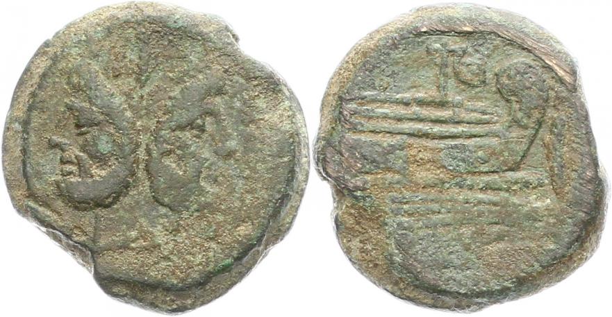  0183 Römer Republik As 155 - 149 v. Chr.   
