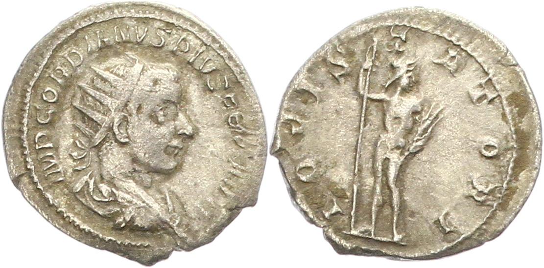  0188 Römer Kaiserzeit Gordian III. Antoninian Iovi Statori   