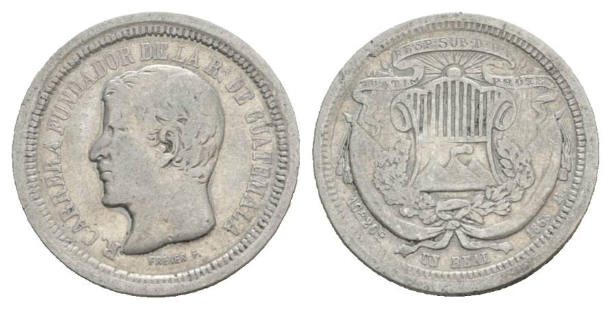  Guatemala, Real, 1868   