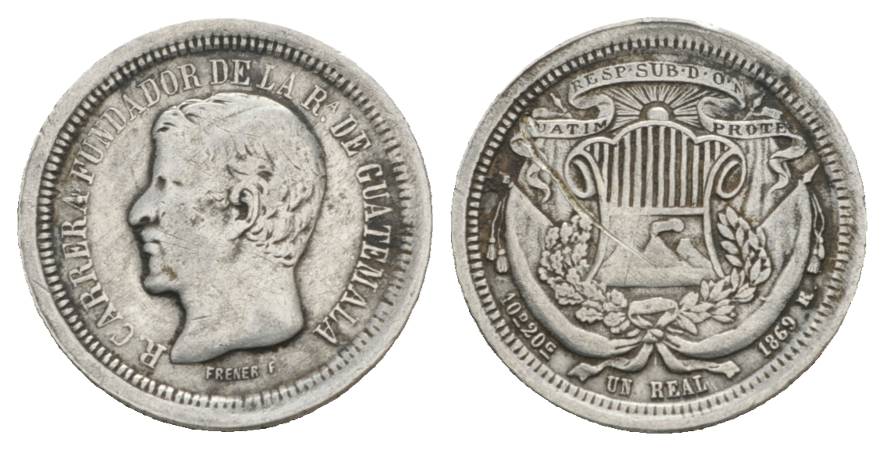  Guatemala, Real, 1869   