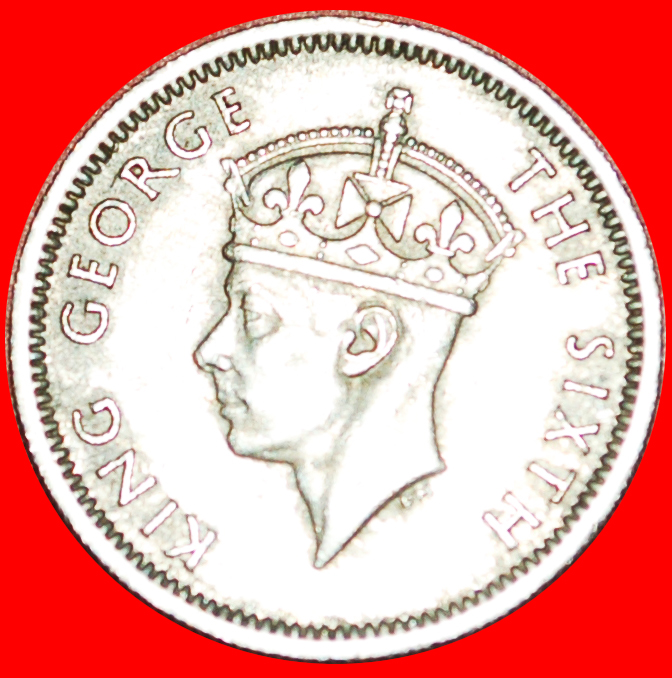  √ GROSSBRITANNIEN: MALAYA ★ 10 CENTS 1949 GEORGE VI (1936-1952)!   