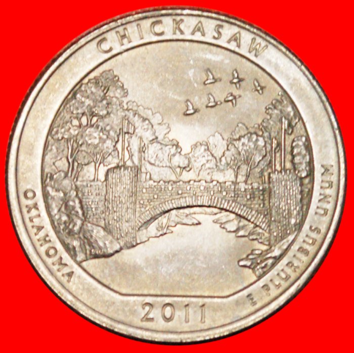 *BRÜCKE:USA★1/4 DOLLAR 2011D STG STEMPELGLANZ von der Rolle! Washington (1789-1797)! OHNE VORBEHALT!