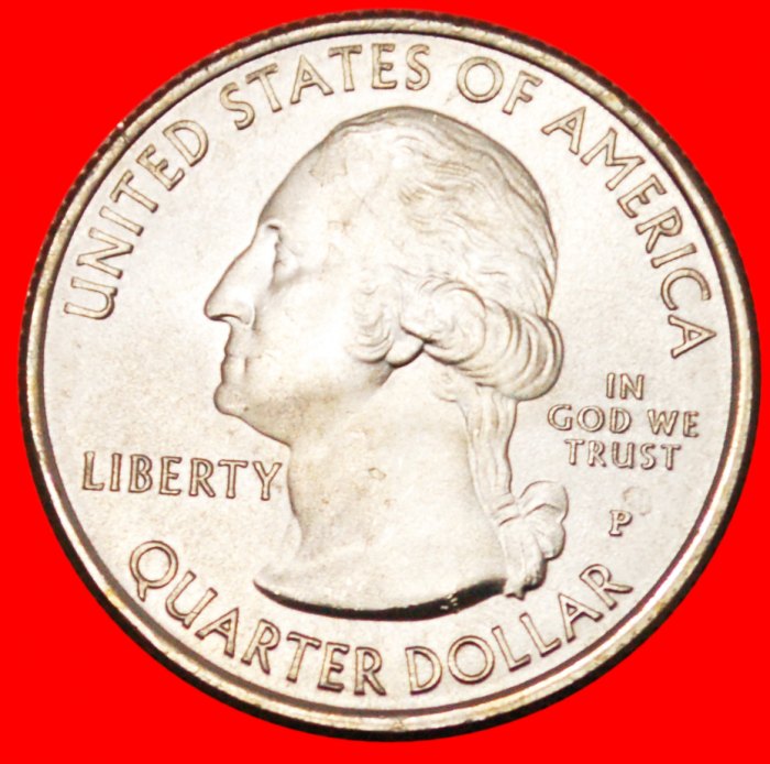  * GREAT BASIN★ VEREINIGTEN STAATEN USA ★1/4 DOLLAR 2013P STG STEMPELGLANZ! Washington (1789-1797)!   