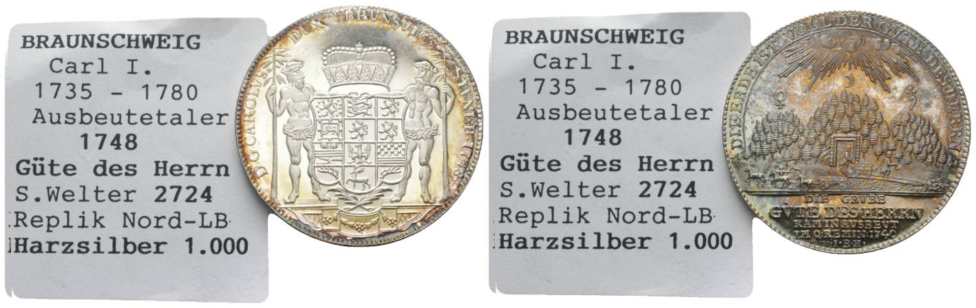  Braunschweig, Medaille, Nachprägung   
