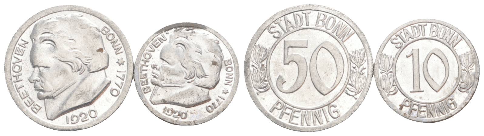  Notgeld (2 Kleinmünzen)   