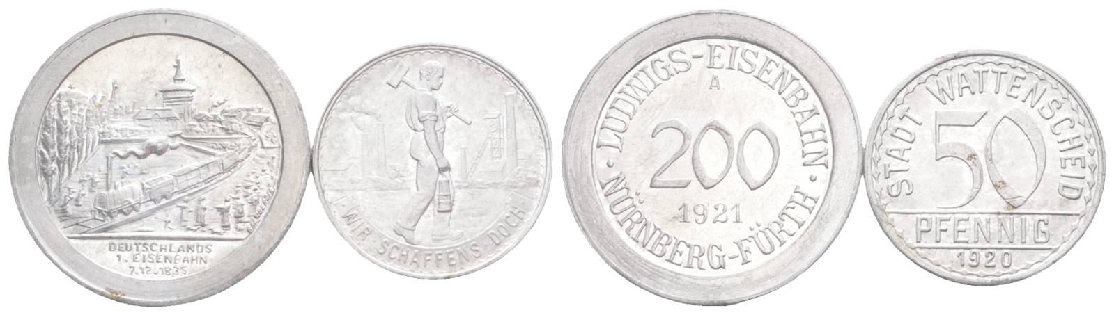  Notgeld (2 Kleinmünzen)   