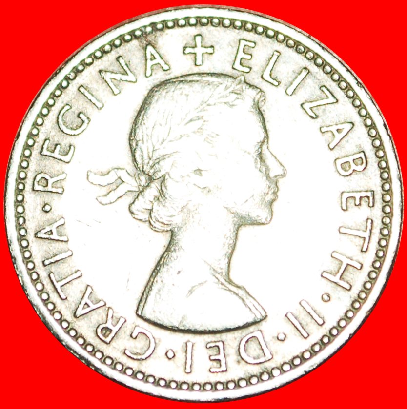  √ SCOTTISH CREST: UNITED KINGDOM ★ 1 SHILLING 1955! LOW START ★ NO RESERVE!   