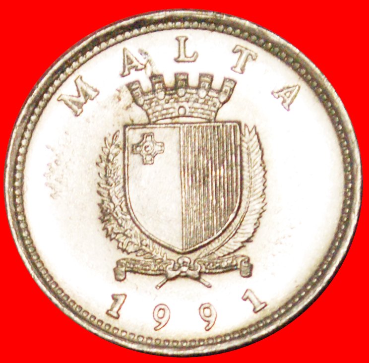  √ FISH (1991-2007): MALTA ★ 10 CENTS 1991! LOW START ★ NO RESERVE!   