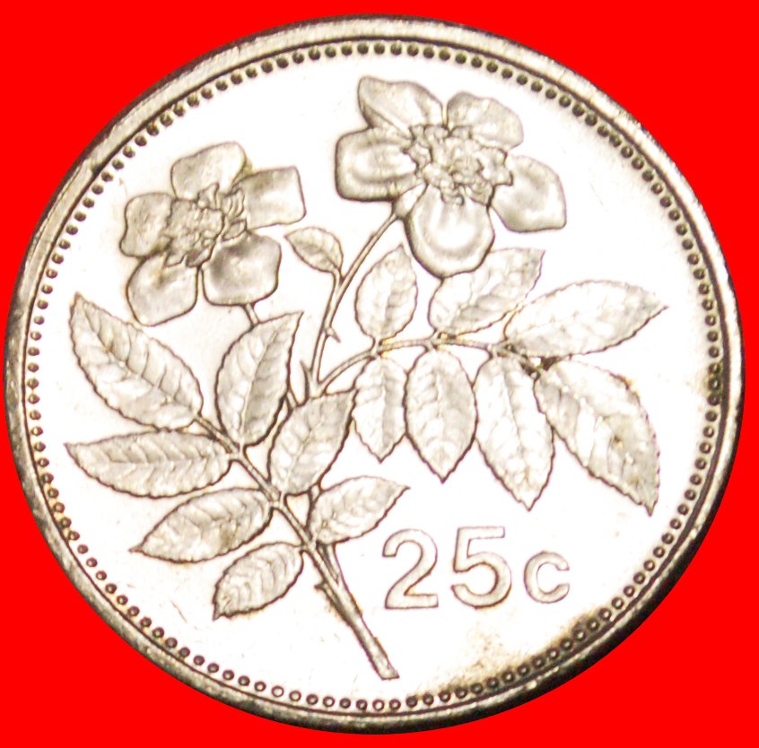  √ ROSE (1991-2007): MALTA ★ 25 CENTS 2001! LOW START ★ NO RESERVE!   