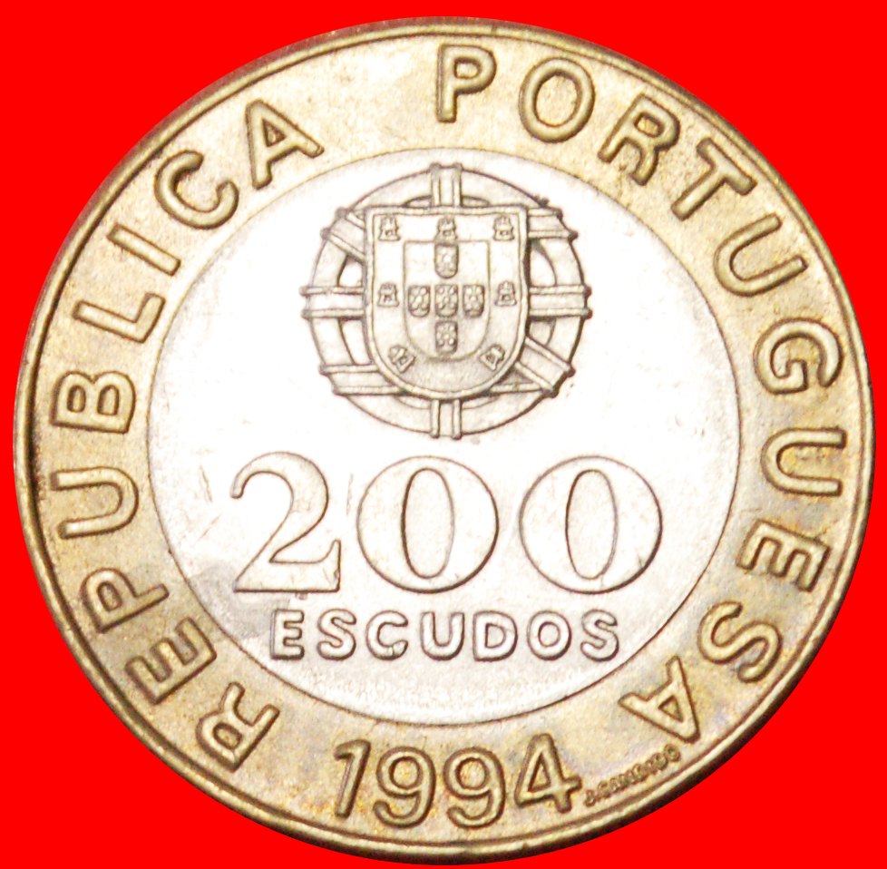 # LISSABON: PORTUGAL ★ 200 ESCUDOS 1994!   