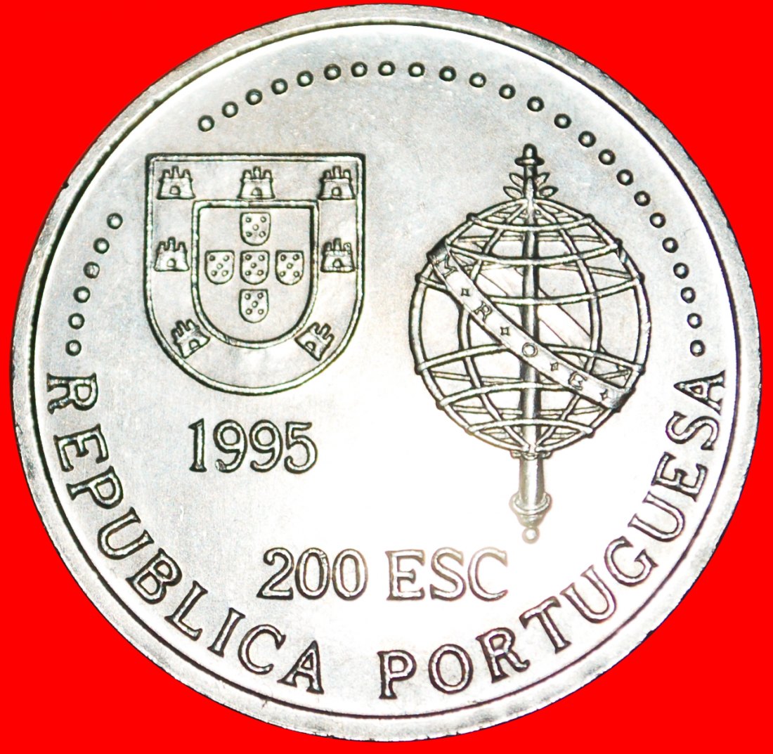  # SCHIFF 1522 1525: PORTUGAL ★ 200 ESCUDOS 1995!   