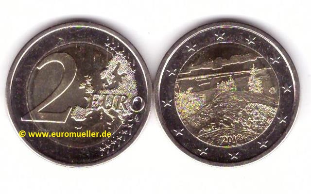 Finnland 2 Euro Gedenkmünze 2018...Koli   