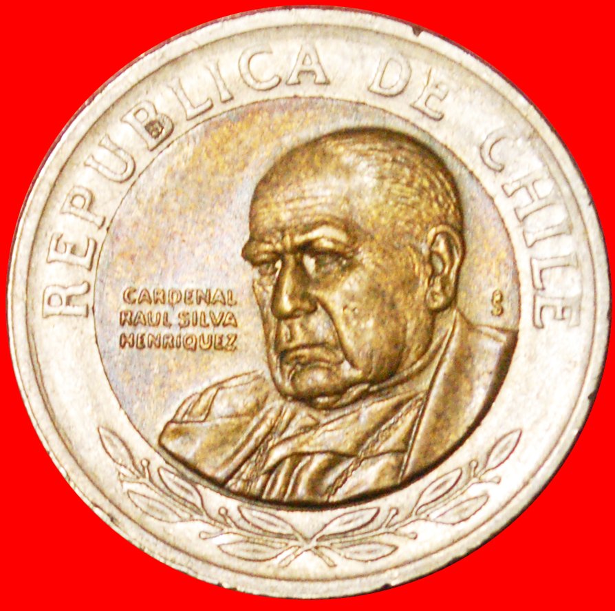 # INFREQUENT REEDED EDGE: CHILE ★ 500 PESOS 2003! LOW START ★ NO RESERVE!