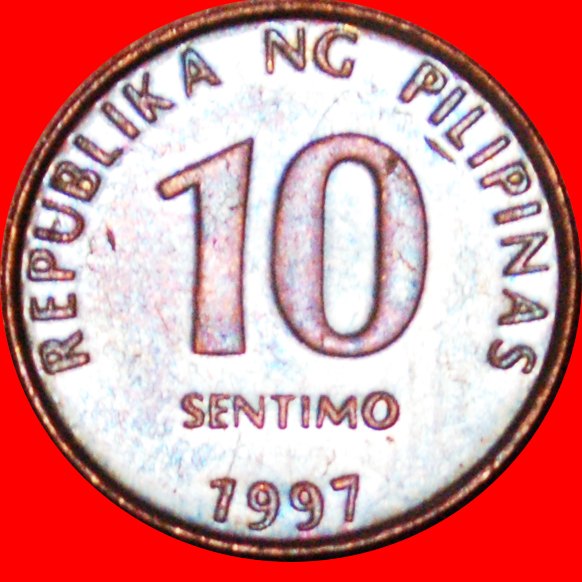  # BANK 1993: PHILIPPINEN ★ 10 SENTIMO 1997!   