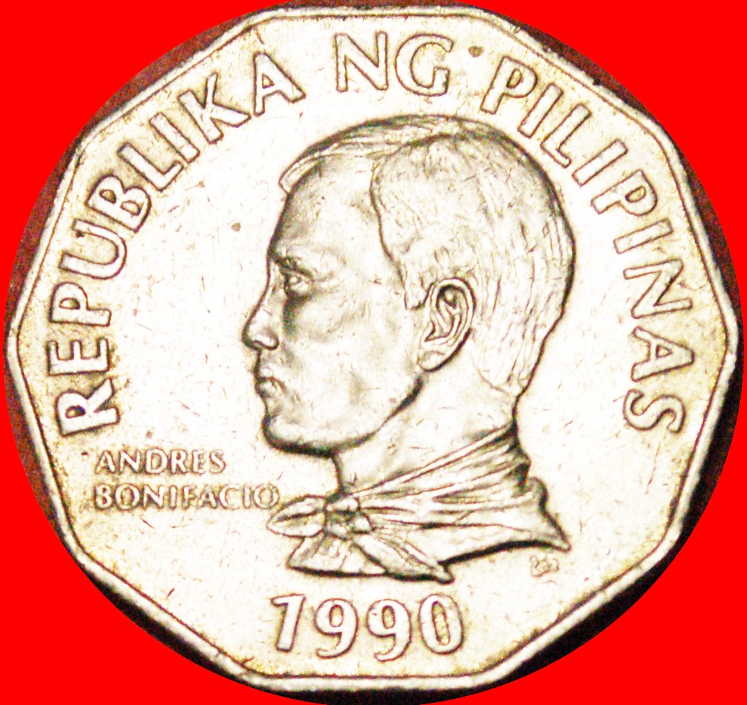  # OIL PALM: PHILIPPINES ★ 2 PISO 1990! LOW START ★ NO RESERVE! ANDRES BONIFACIO (1863-1897)   