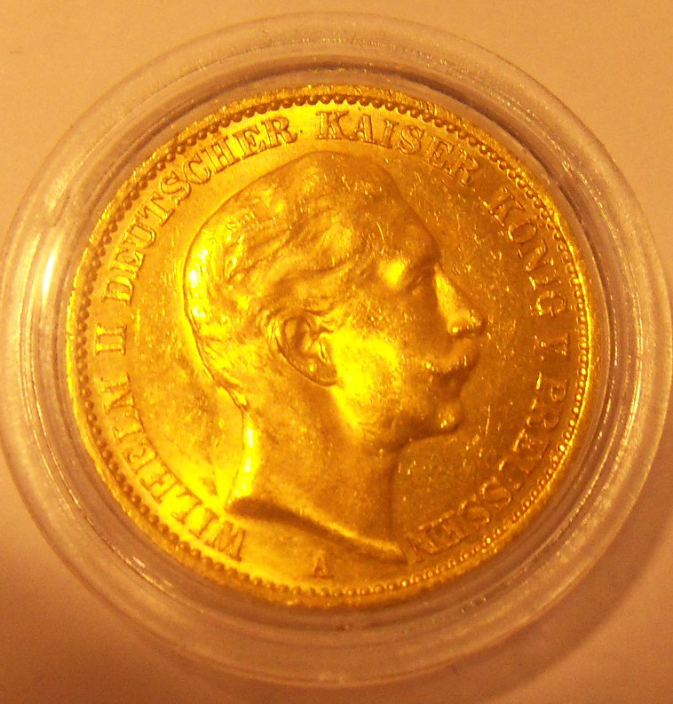 DEUTSCHES KAISERREICH KÖNIGREICH PREUSSEN GOLD FG 7,17 - 1911