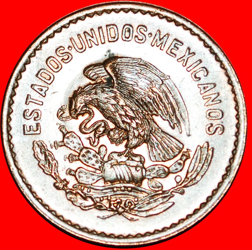  # BRONZE (1942-1955): MEXIKO ★ 5 CENTAVOS 1951 VZGL STEMPELGLANZ!   