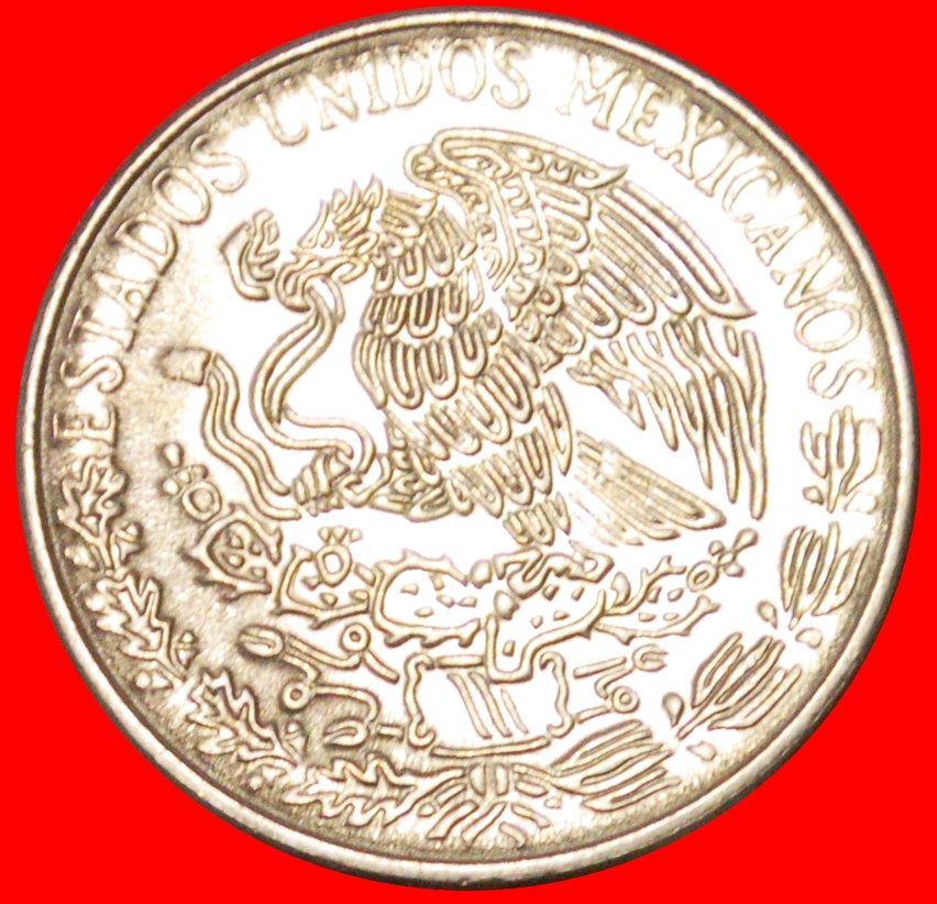  # INDISCHER KOPF: MEXIKO ★ 50 CENTAVOS 1970 VZGL STEMPELGLANZ!   