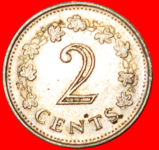  √ DOLPHINS (1972-1982): MALTA ★ 2 CENTS 1976! LOW START ★ NO RESERVE!   