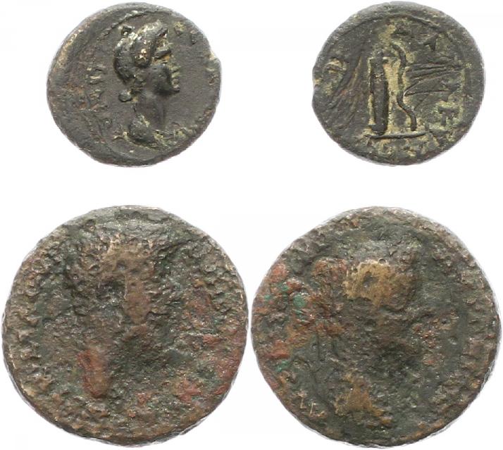  0333 Römer  Lot mit zwei Provinzialmünzen, u.a. Nikomedia / Bithynia   