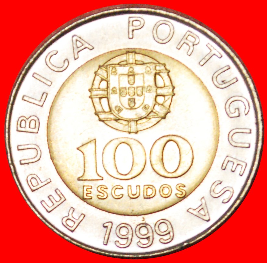  # NUNES (1502-1578): PORTUGAL ★ 100 ESCUDOS 1999 uSTG STEMPELGLANZ!   