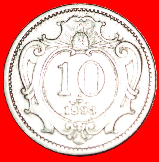 # EAGLE: AUSTRIA ★ 10 HELLER 1893! LOW START ★ NO RESERVE!
