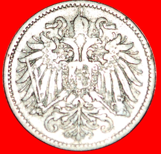  # ADLER: ÖSTERREICH ★ 10 HELLER 1893!   