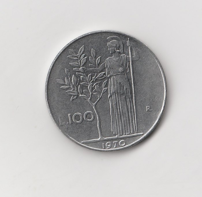  Italien 100 Lire 1970 (I254)   